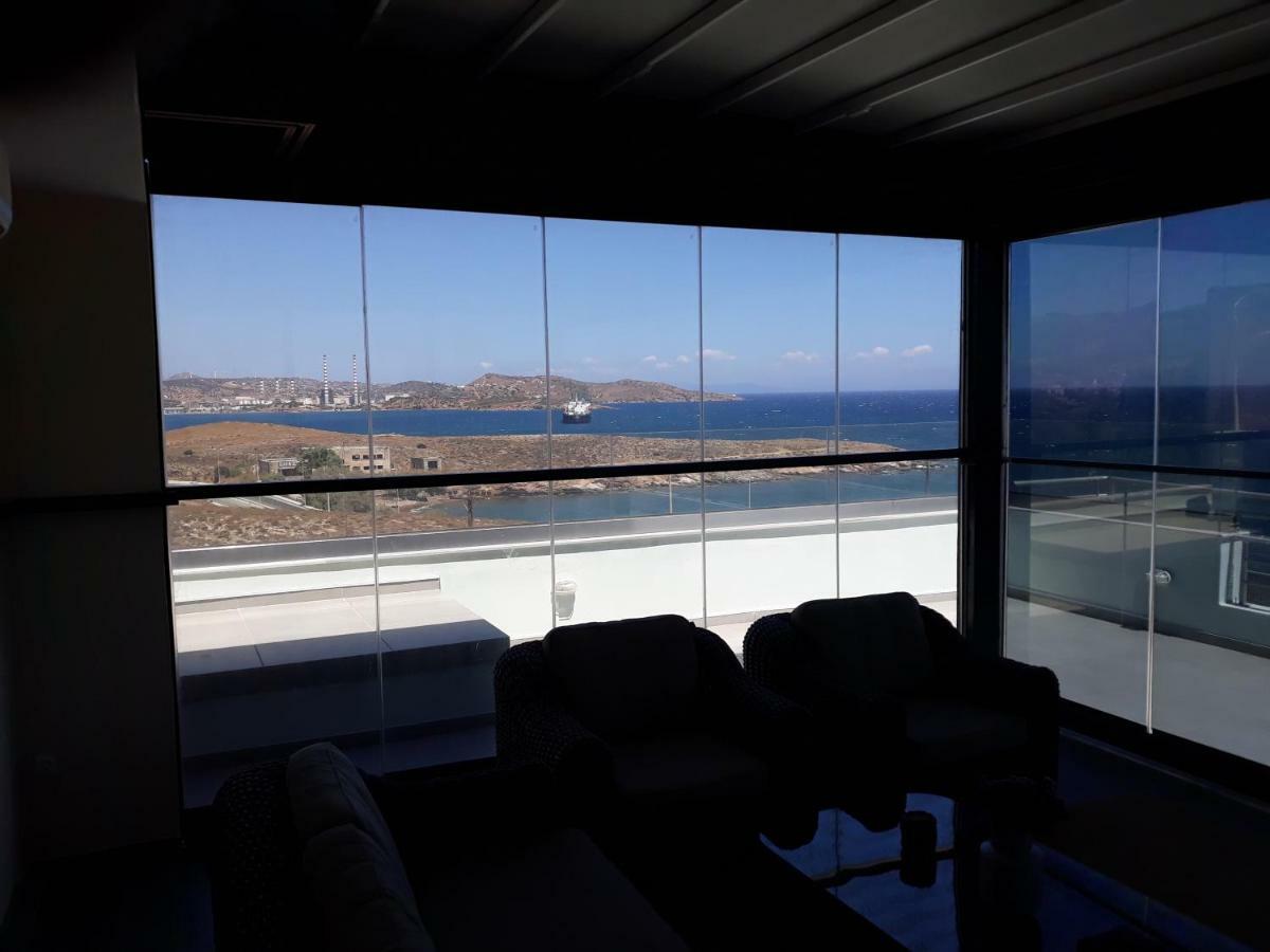 Ferienwohnung Deep Blue Lávrion Exterior foto